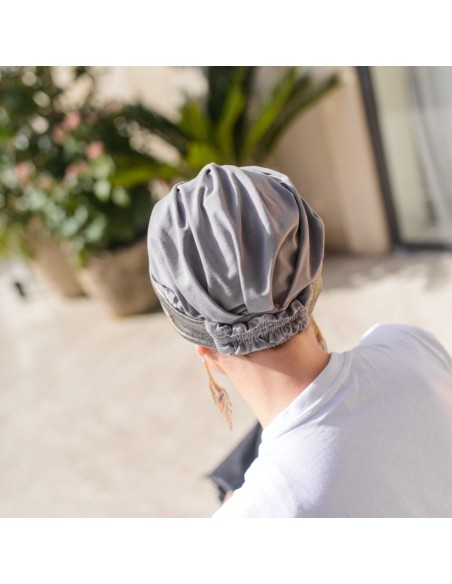 Turbante Oncológico Fancy Ibiza de Bambú – Aderans Headwear