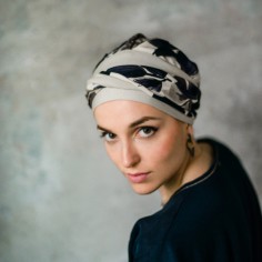 Turbante Oncológico Fancy Osaka de Bambú – Aderans Headwear 2