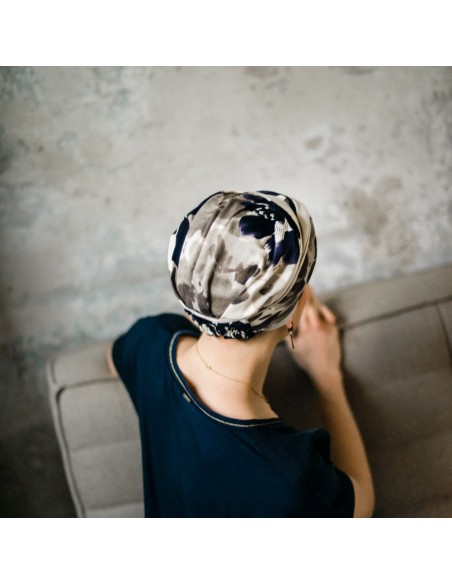 Turbante Oncológico Fancy Osaka de Bambú – Aderans Headwear