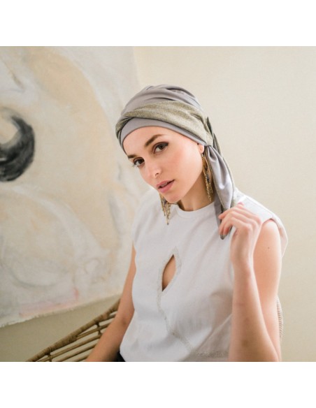 Turbante Oncológico Smart Ibiza de Bambú – Aderans Headwear