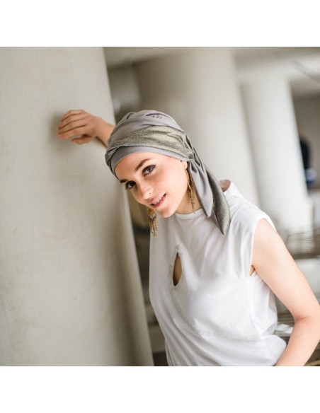 Turbante Oncológico Smart Ibiza de Bambú – Aderans Headwear