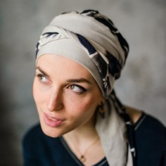 Turbante Oncológico Smart Osaka de Bambú – Aderans Headwear 2