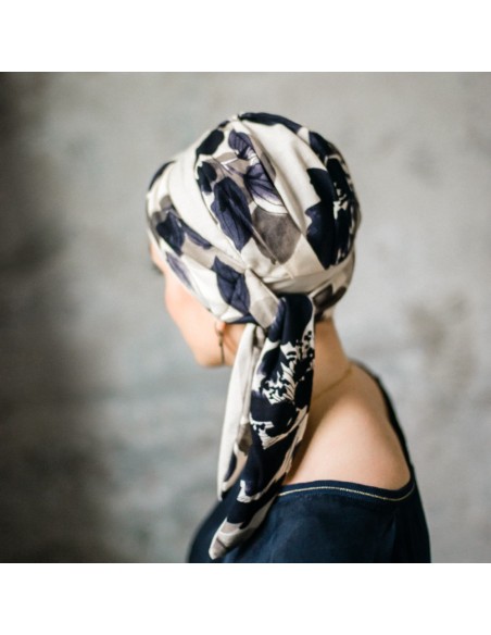 Turbante Oncológico Smart Osaka de Bambú – Aderans Headwear