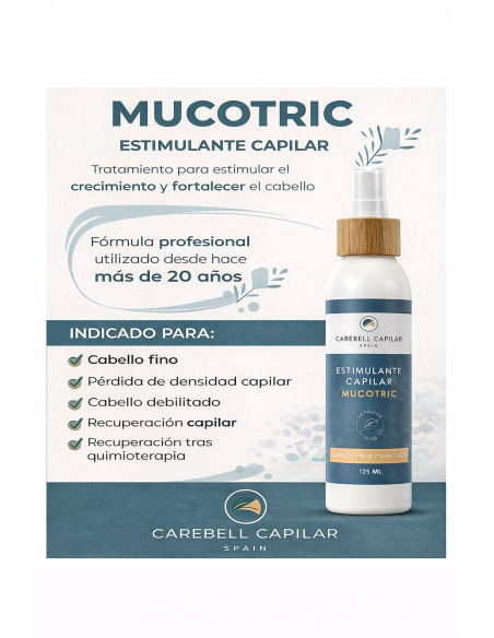 MUCOTRIC Estimulante Capilar | Recuperación y crecimiento del cabello