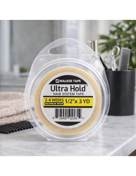 WALKER TAPE ULTRA HOLD 1/2'' x 3 Yards - Cinta adhesiva para prótesis y pelucas