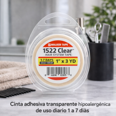 WALKER TAPE  1522 CLEAR  1" X 3 YARDS Cinta de Rollo... 2