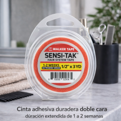 WALKER TAPE SENSI-TAK 1/2'' X 3 Yards -Cinta adhesiva... 2