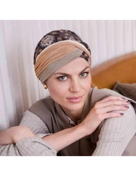 Turbante Shakti Autumn Ornaments · Christine Headwear · Elegante y Cómodo para Alopecia y Quimioterapia