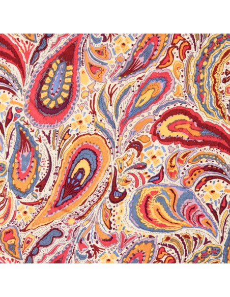 Turbante Shakti Moroccan Paisley · Christine Headwear · Elegante Turbante Oncológico de Bambu