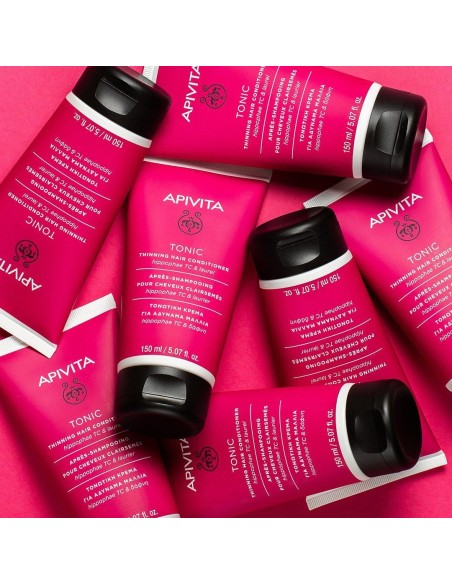 APIVITA Acondicionador Tonificante para cabello fino-debilitado