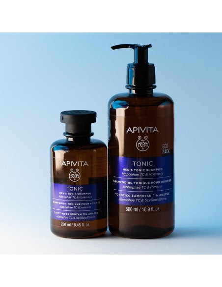 APIVITA Champú Tonificante Anticaida Para Hombres - Formato ECOPACK 500ml.