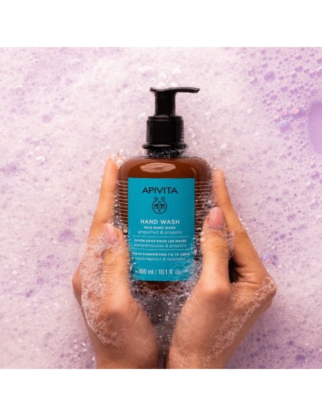 APIVITA JABÓN DE MANOS suaves con pomelo y propóleo