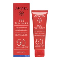APIVITA BEE SUN SAFE Crema Antiedad & Antimanchas SPF50