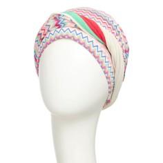 Turbante Oncológico · Shakti Zig Zag Vibes en Viscosa de... 2