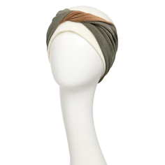 Turbante Oncológico · ZOYA V Soft Ivory Mix · Christine... 2