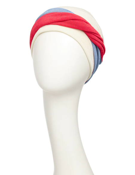 Turbante Oncológico · ZOYA V Ivory n Mix · Christine Headwear