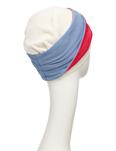 Turbante Oncológico · ZOYA V Ivory n Mix · Christine Headwear