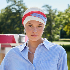 Turbante Oncológico · ZOYA V Ivory n Mix · Christine...