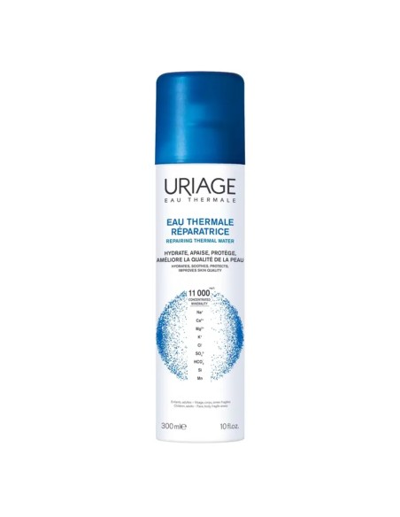 URIAGE Agua Termal Isotónica Spray 300ml.| Bruma Calmante Piel Sensible | Rica en Minerales | Sin Perfume