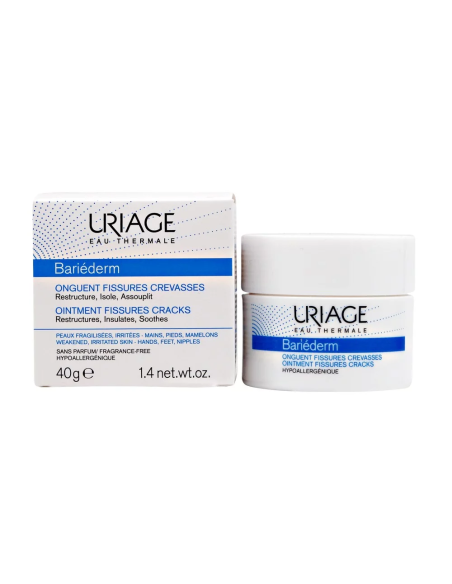 URIAGE Bariederm Unguento 40ml · Reparador Intensivo Grietas y Piel Seca