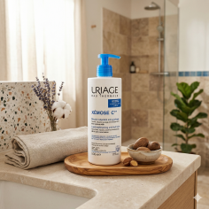 Calma el picor y nutre intensamente la piel seca desde la primera aplicación. 2