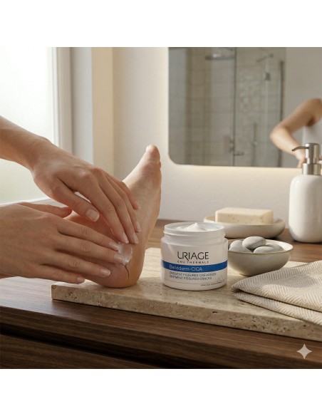 Suaviza, hidrata y alisa la piel seca o agrietada desde las primeras aplicaciones.