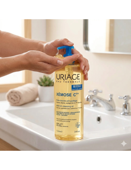 Nutre intensamente y deja una película protectora sin sensación grasa.