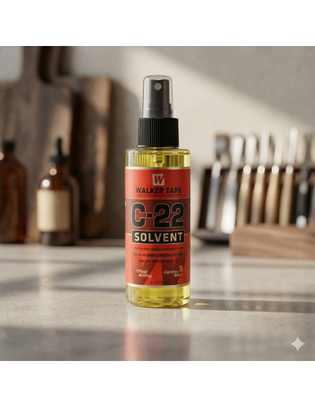 Fórmula potente que disuelve residuos de pegamento y cintas en segundos.