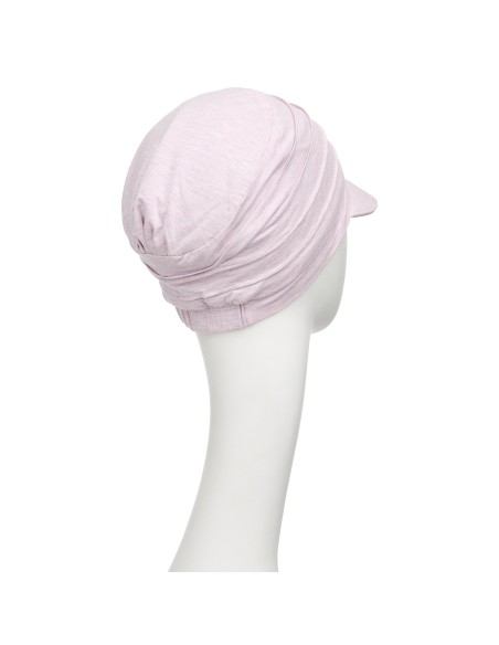 House of Christine HocYoga cap 1582-320 gorra de bambu oncologica color rosa, vista trasera