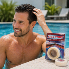 Super Tape Rollo 3/4” x 3 Yards | Cinta Adhesiva Prótesis... 2