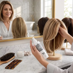 Laca Ellen Wille: El toque final perfecto para un peinado natural y duradero en tu peluca. 2
