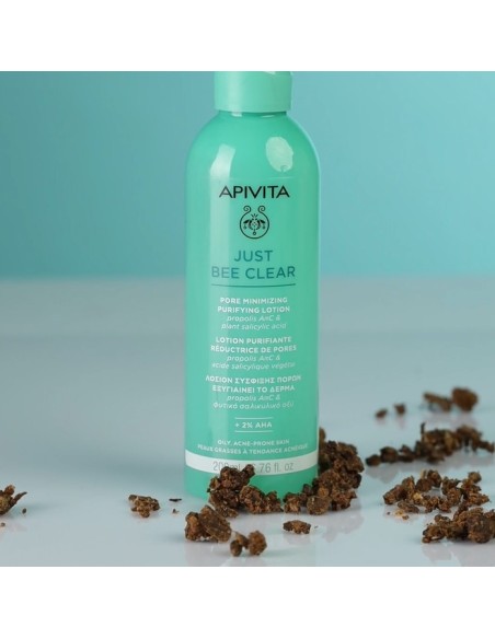 APIVITA JUST BEE CLEAR  - Loción Purificante Minimizador de Poros.