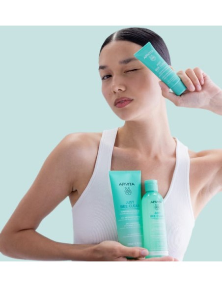 APIVITA JUST BEE CLEAR  - Gel Limpiador Purificante.