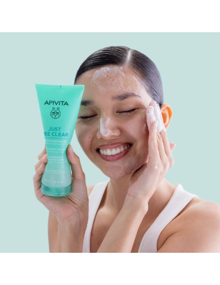 APIVITA JUST BEE CLEAR  - Gel Limpiador Purificante.