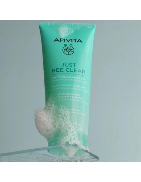 APIVITA JUST BEE CLEAR  - Gel Limpiador Purificante.