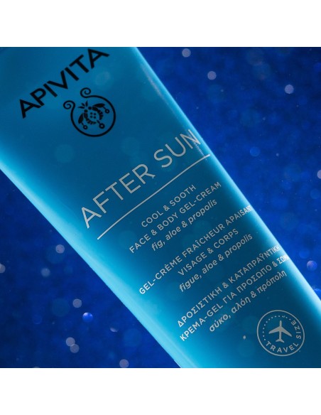 APIVITA BEE SUN SAFE - Formato Viaje - After Sun Gel-Crema Refrescante y Calmante.