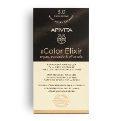 APIVITA COLOR ELIXIR 3.0 Marrón Oscuro - Tinte permanente para el cabello 2