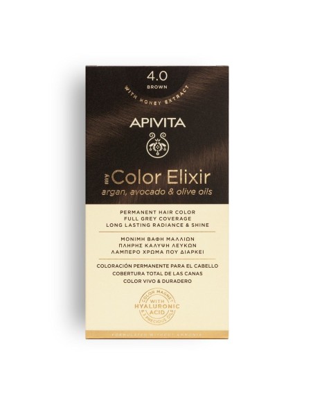 APIVITA MY COLOR ELIXIR 4.0 Castaño - Tinte permanente para el cabello