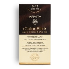 APIVITA COLOR ELIXIR 6.43 RUBIO OSCURO COBRIZO DORADO 2