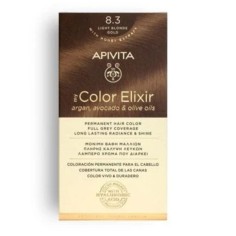APIVITA MY COLOR ELIXIR 8.3 Rubio Claro Dorado - Tinte permanente para el cabello 2