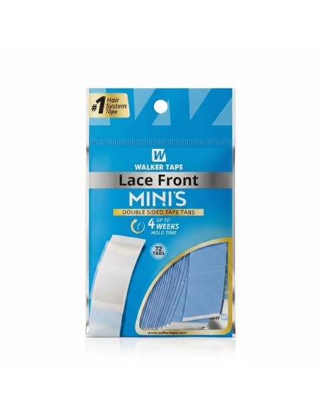 Fijación invisible y total seguridad durante semanas con el acabado mate de Lace Front Minis