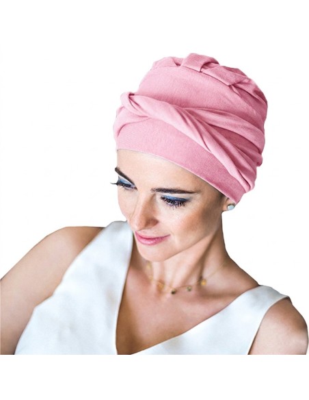 CAREBELL· Turbante Oncológico Confort · Algodón Orgánico · Varias Tonalidades.