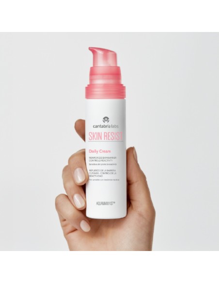 Tratamiento diario Skin Resist con Niacinamida para reducir rojeces en el rostro.