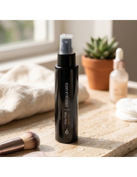Cosmetica segura: bruma calmante con aloe vera y acido hialuronico.