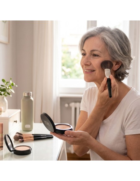 Paleta bioecológica certificada ideal para unificar, broncear e iluminar.