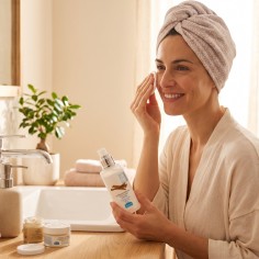 Limpieza facial suave y desmaquillante para pieles sensibles con Viso 4. 2