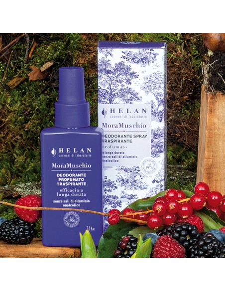Higiene corporal oncológica con desodorante suave de salvia.