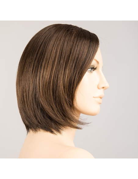Peluca Ellen Wille Smoke Mono Part · Fibra Sintética · Estilo Bob Natural y Confortable