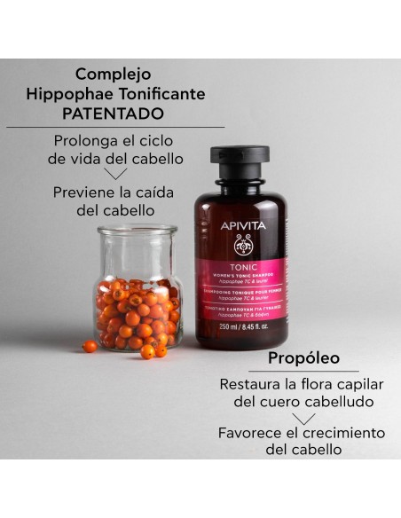 Champú natural para dar volumen y densidad al pelo fino.