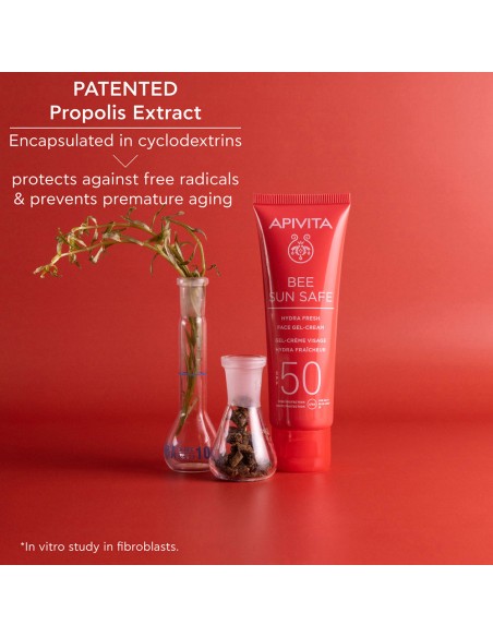 APIVITA BEE SUN SAFE Hydra-Fresh Gel-Crema Facial SPF50